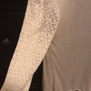 Lightweight ivory sweater